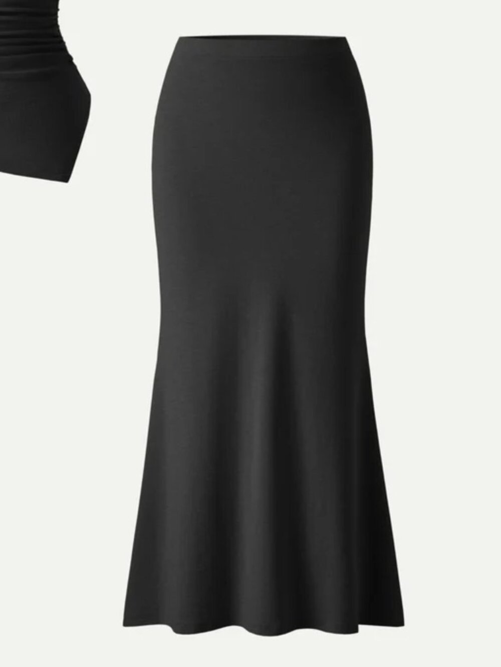 NWT OGL Mermaid Flare Maxi Skirt Black S